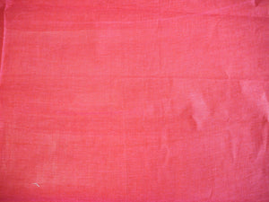Tissu tissé main / coloris rose - Khadi